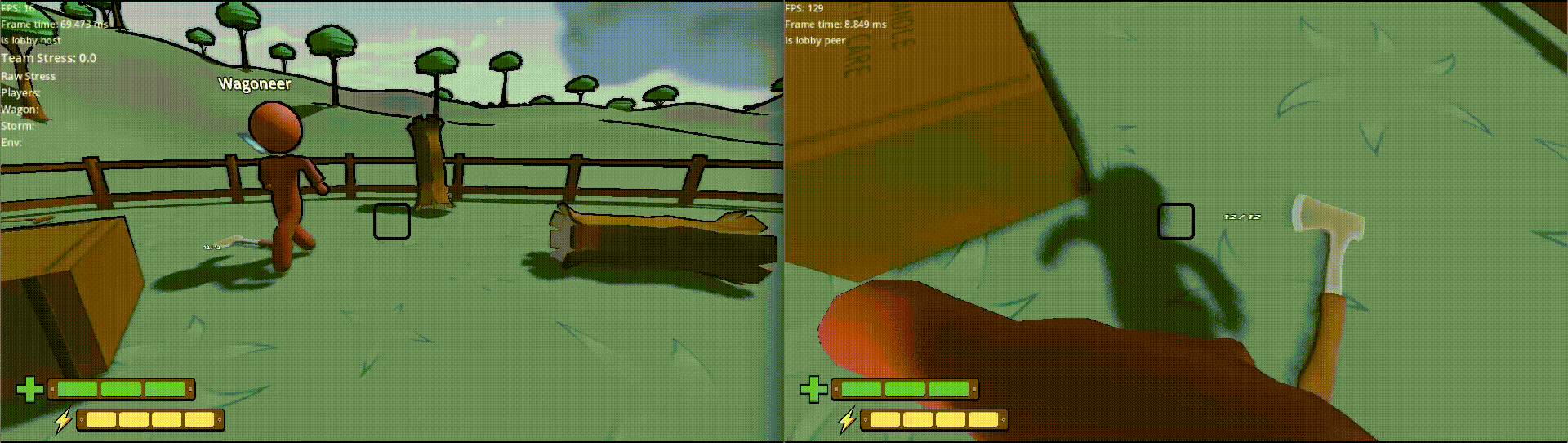 Synchronized player animations across the network